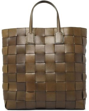 Dragon Diffusion Pino Khaki Leather Bag - Brown