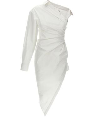 Alexander Wang Asymmetrical Shirt Dress - White