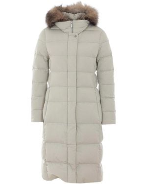 Moorer Ivory Zagara Parka - Gray