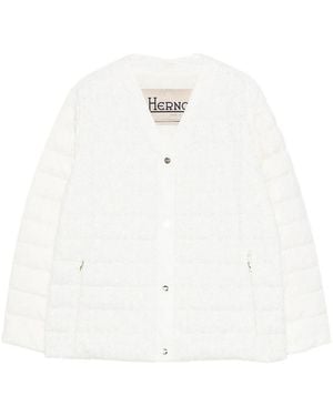 Herno Neutrals Jackets - White