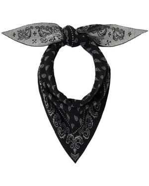 Guest In Residence Foulard The Wild Rag E Grigio - Nero