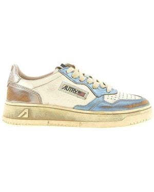 Autry Medalist Low Super Vintage Trainers - Multicolour