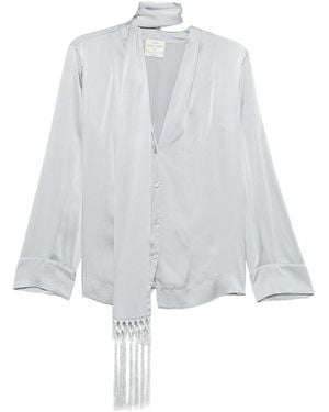 forte_forte Blusa - Blanco