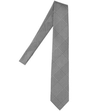 Tom Ford Cravatta Prince Of Wales - White