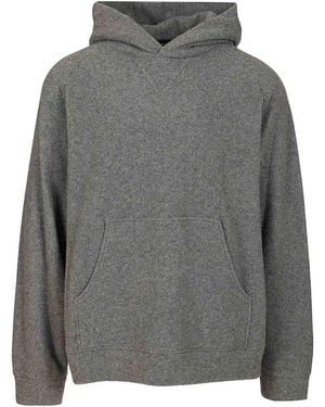 Giorgio Armani Cashemere Hoodie - Gray