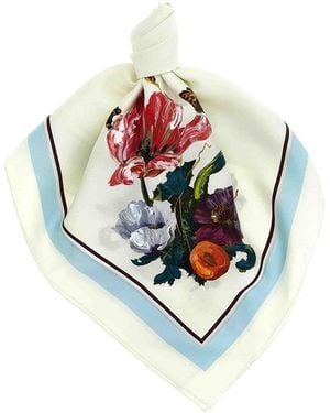 Maison Margiela Four Stitches' Scarf - White