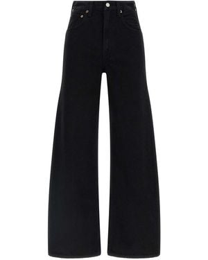 Agolde Straight Leg Jeans - Schwarz