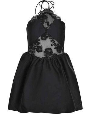 Self-Portrait Dress - Black
