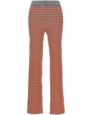 Rabanne Jacquard Trousers - Multicolour