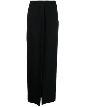 Dries Van Noten Midi Skirt - Black