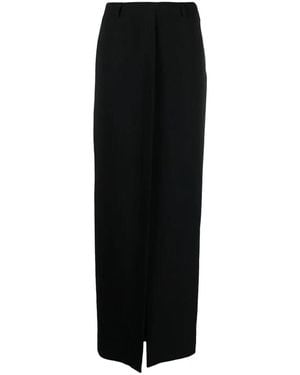 Dries Van Noten Midi Skirt - Black