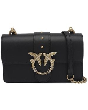 Pinko Love One Mini Crossbody Bag - Black