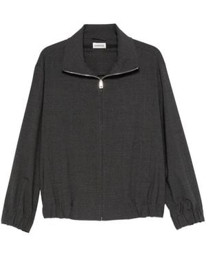 P.A.R.O.S.H. Wool Bomber Jacket - Black