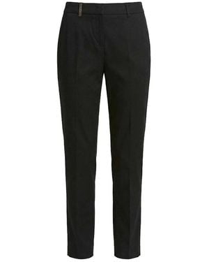 Peserico Trousers - Black