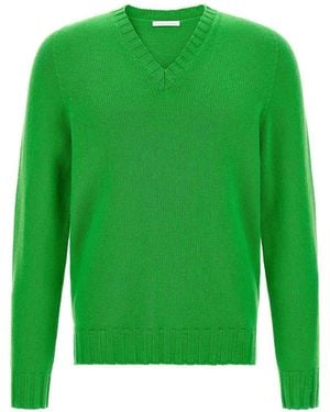 Oliver Lattughi Cashmere Jumper - Green