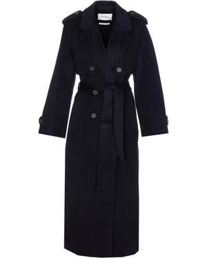 IVY & OAK Colette Coat Double Breasted - Blue