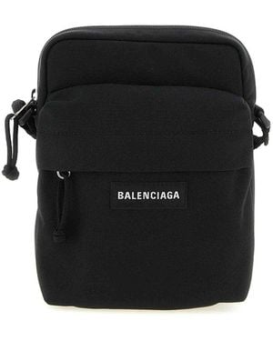Balenciaga Explorer Crossbody Bag - Black