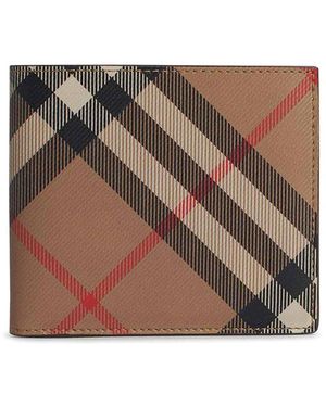 Burberry Polyurethane Cardholder - Brown