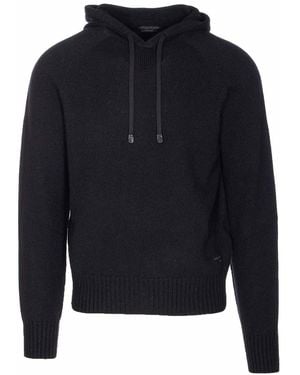 Tom Ford Seameless Hoodie - Blue