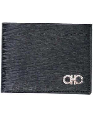 Ferragamo Bi-Fold Wallet - Gray