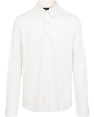 Brioni Ls Shirt - White