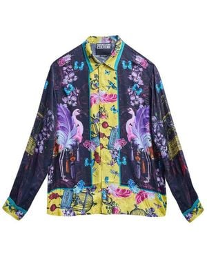 Versace Jeans Couture Cabinet Twill Shirt - Blue