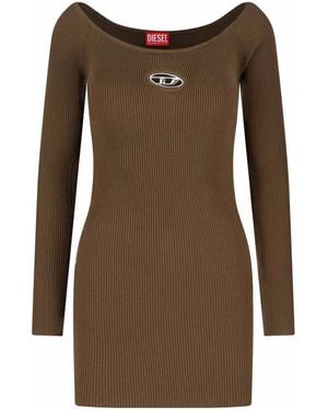 DIESEL Mini Dress - Brown