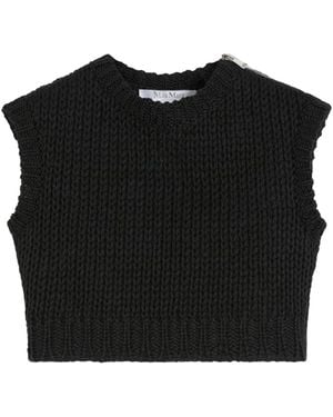 Max Mara Top Face - Black