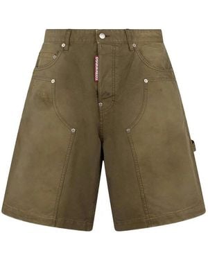 DSquared² Carpenter Shorts - Green