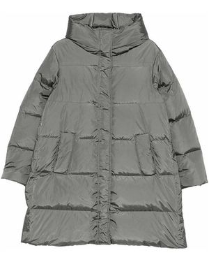 Lempelius Nev Nylon Down Jacket - Grey
