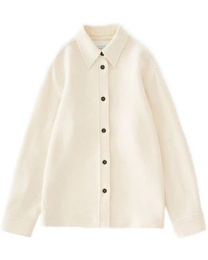 Studio Nicholson Wool Overshirt - White