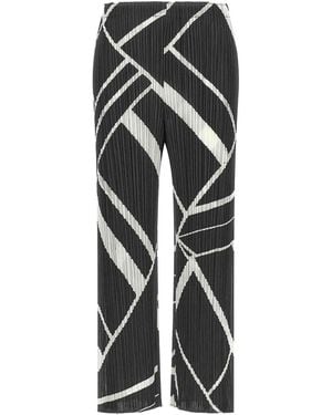 Pleats Please Issey Miyake Pants - Black