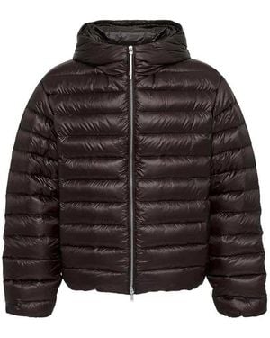 Jil Sander Hooded Padded Jacket - Black