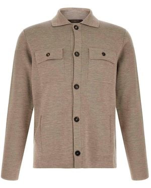 Zanone Cardigan - Natural
