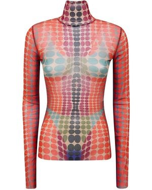 Jean Paul Gaultier Riedizione Collo Alto - Rosso