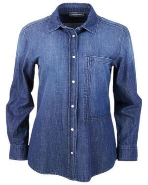 Lorena Antoniazzi Shirt Denim - Blue