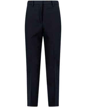 Incotex Silk Blend Trousers - Blue