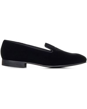Church's Sovereign Velvet Loafers - Black