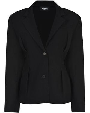 ROTATE BIRGER CHRISTENSEN Blazer Made Of Polyester - Black