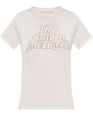 Golden Goose Cotton T-Shirt - White