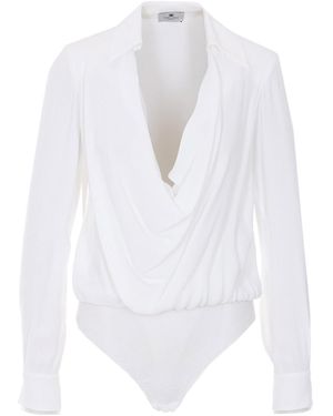 Elisabetta Franchi Body Shirt - White