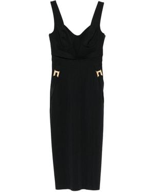 Elisabetta Franchi Mini Dress - Black