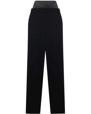 SIMONA CORSELLINI Trousers - Black