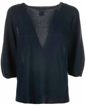 Kangra Cashmere T-Shirt - Blue