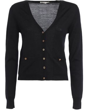 Tory Burch Cardigan Simone - Nero