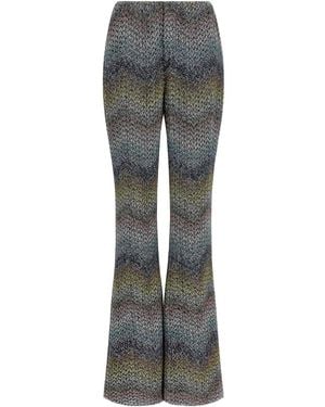 Missoni Lam Viscose Trousers - Grey