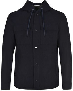 Manuel Ritz Jacket Made Of A Wool Blend - Blue