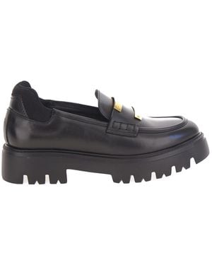 N°21 Barrette Loafers - Black