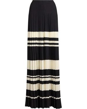 Ralph Lauren Lokette Full Length Pleated - Black
