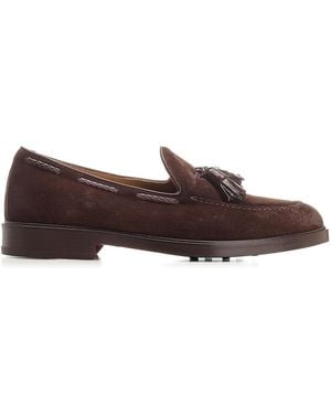 Corvari Suede Moccasin - Brown